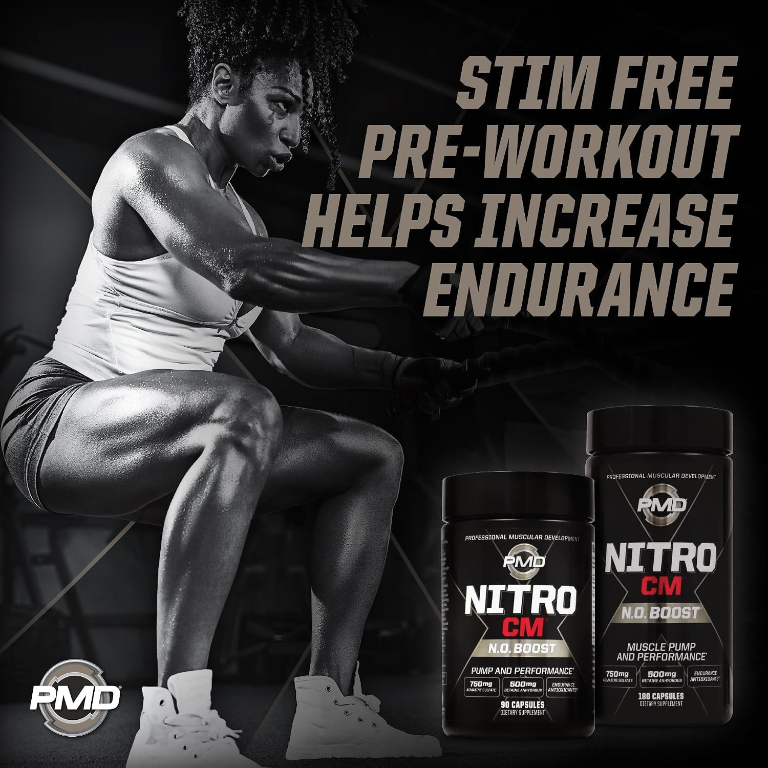 Sports Nitro CM Nitric Oxide with Agmatine Pre Workout Supplement – Muscle Growt