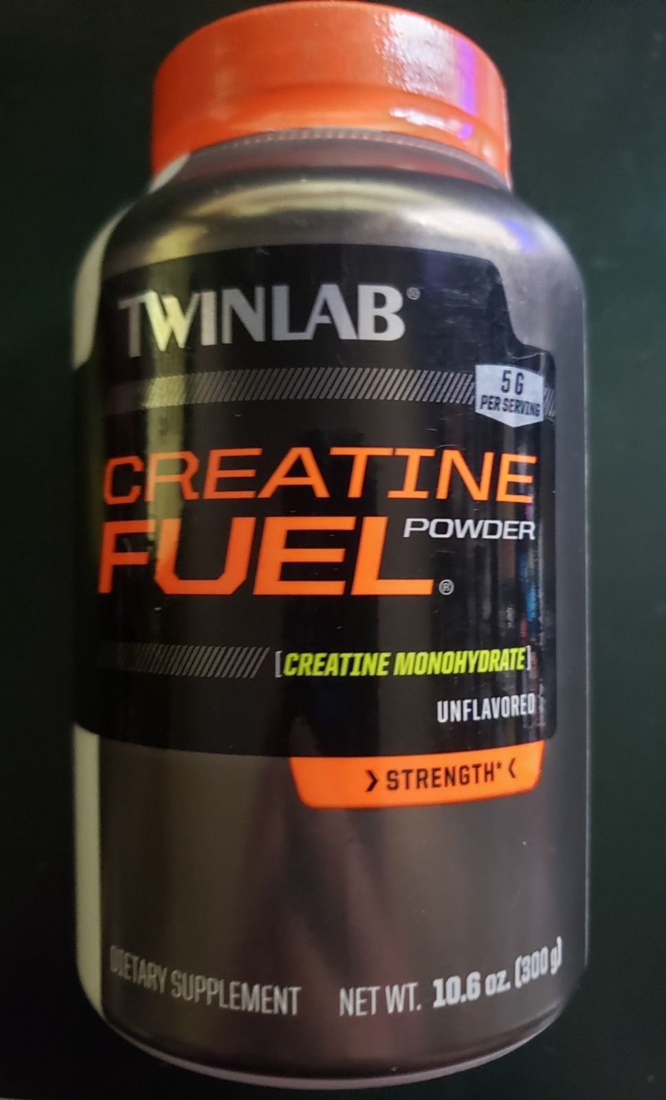 TwinLab – CREATINE Fuel Powder – Strength – Unflavored 60 Servs – Exp 7/2027