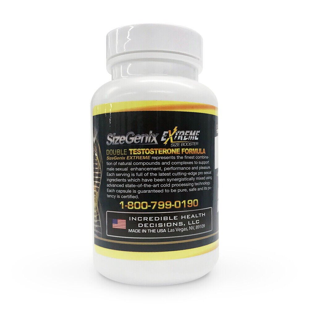 SizeGenix Men’s Health Supplement 3 Month Supply