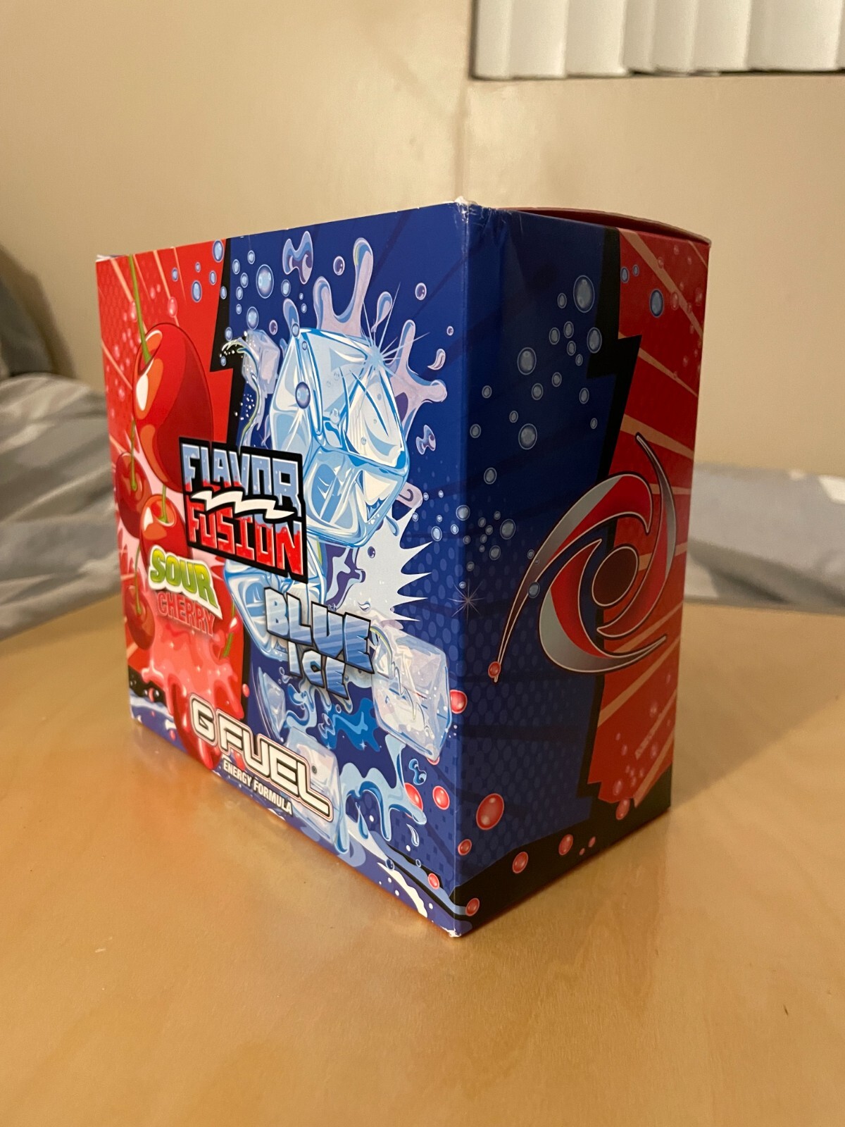 GFuel Flavor Fusion Collectors Box – Sour Cherry & Blue Ice (Shaker Included)