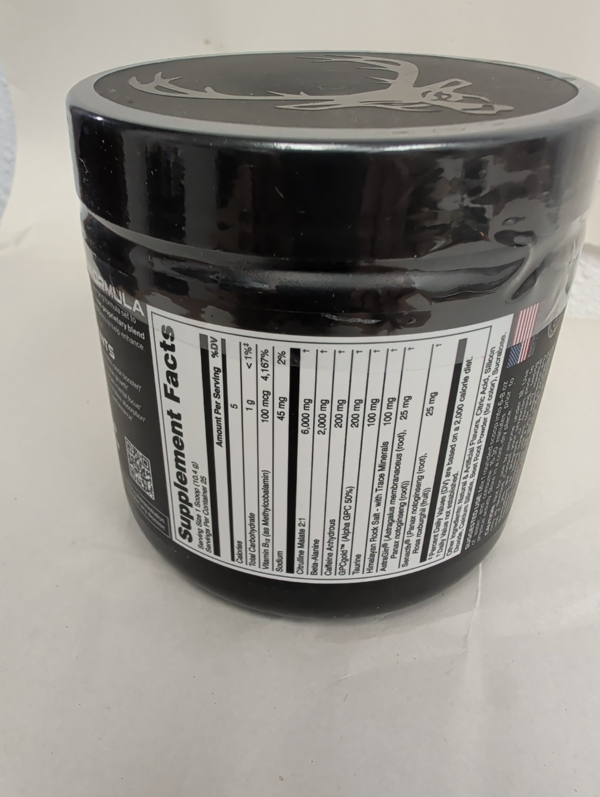 Bucked Up Pre-Workout – Blood Raz (25 Servings) 2027 – ships free