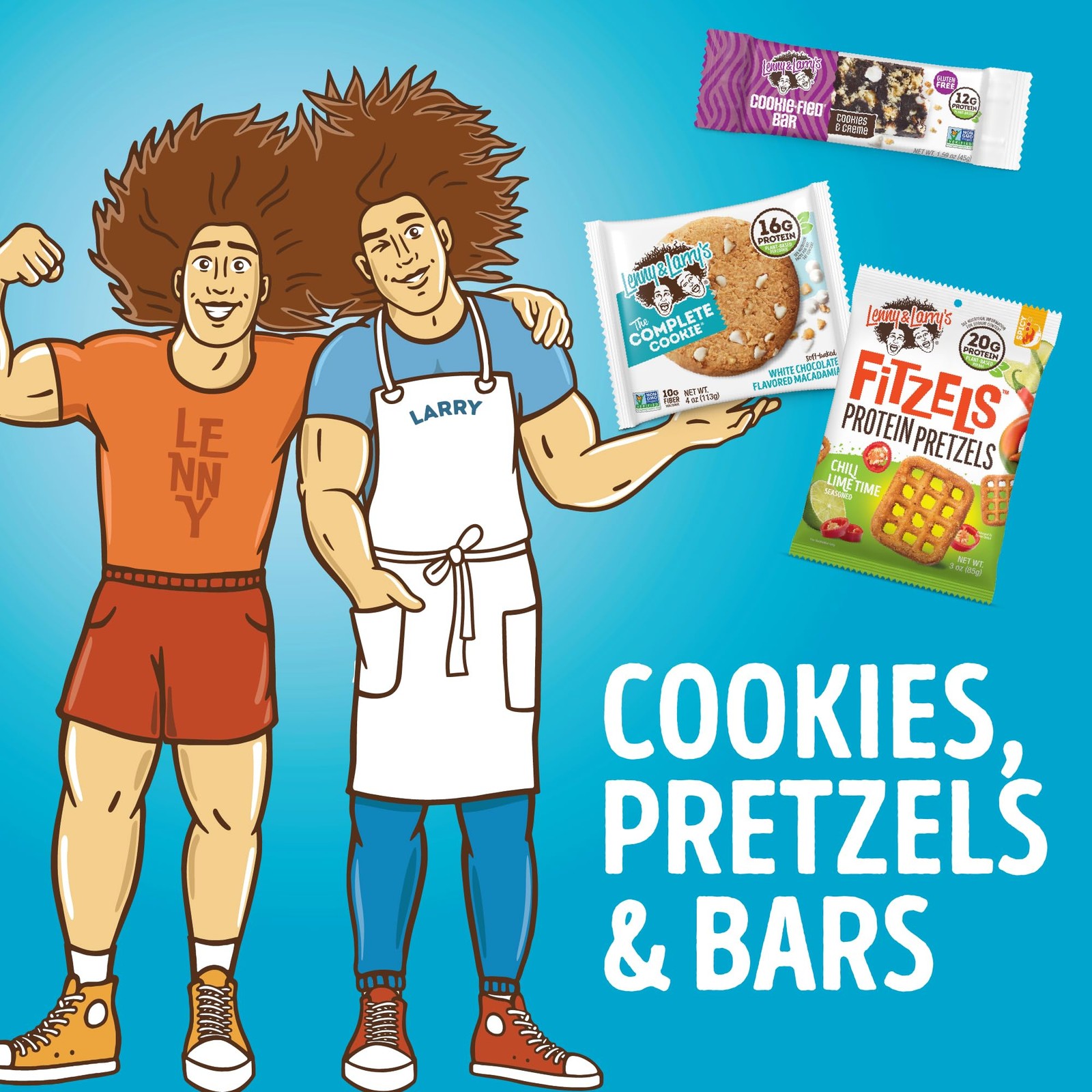 & Protein Cookie Strawberry Protein Snacks 16G Plant Protein 10G