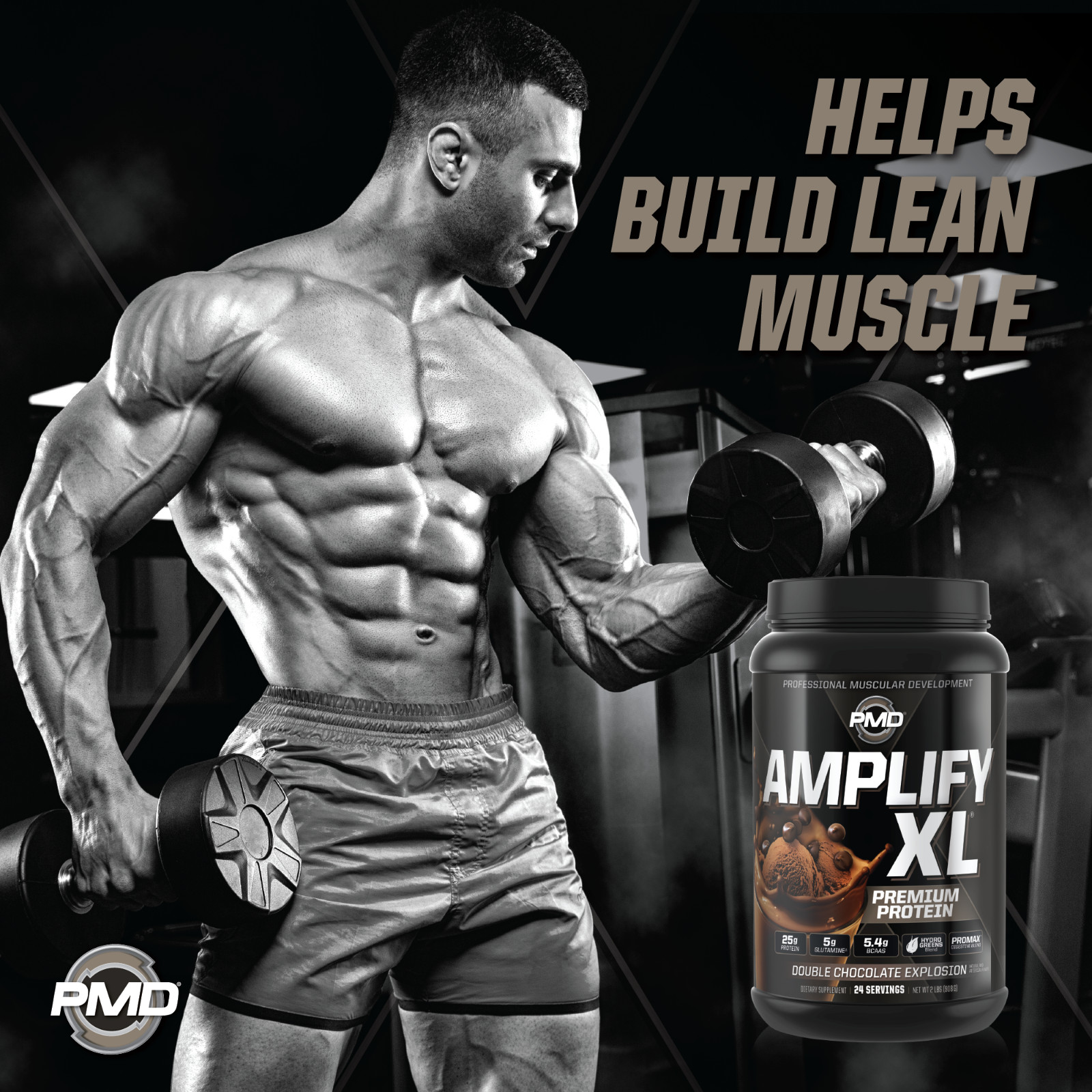 Amplify XL Protein Matrix – Strength & Recovery – Double Chocolate 24 Servings