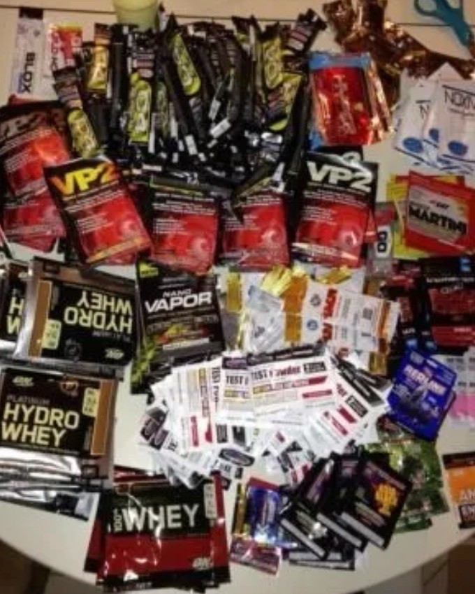 Supplement Samples Mix 10 Pack – Pre Workout Protein Pump Energy Fat Burner