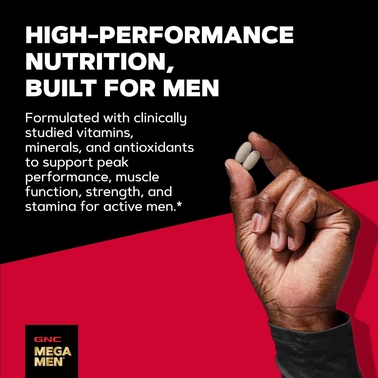 Mega Men Sport Multivitamin | Performance, Muscle Function, and General Health