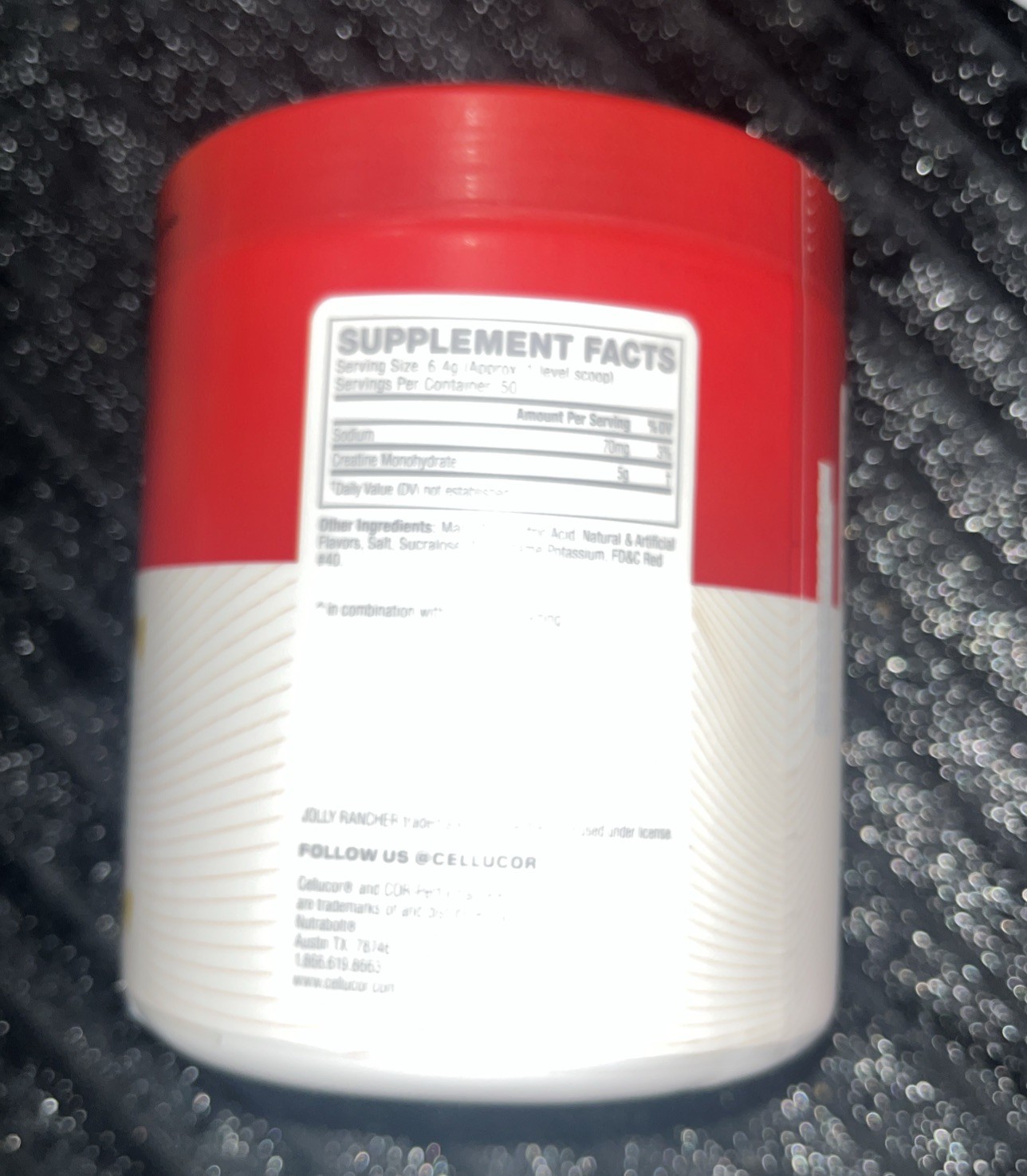Cellucor COR-Performance Creatine – Cherry Jolly Rancher (50 Servings) Sealed