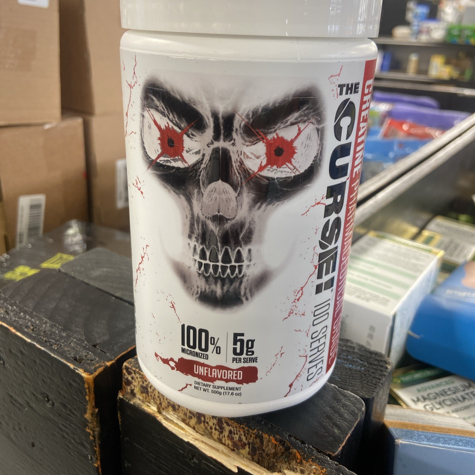 Creatine, Unflavored, 17.6 oz (500 g)