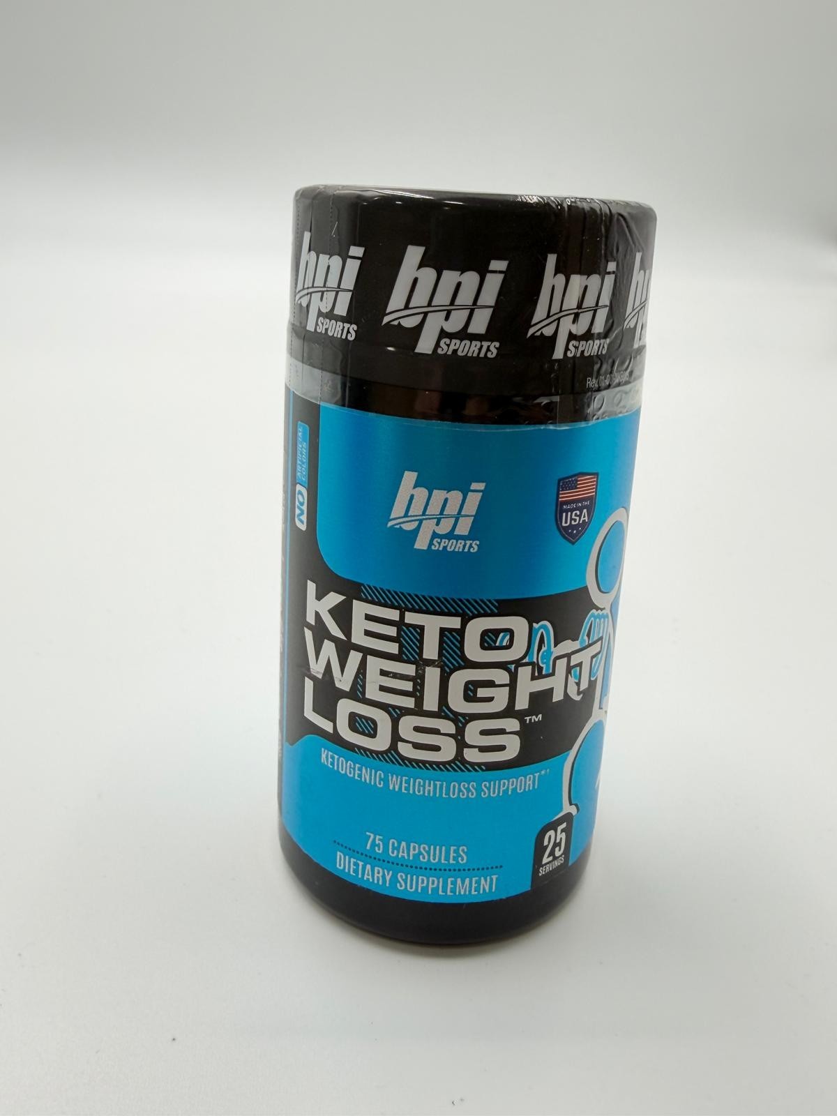 BPI Health Keto Weight Loss Ketogenic Diet Supplement 75 Capsules