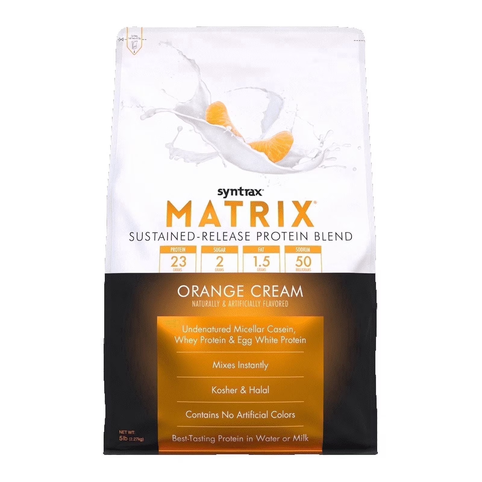 Matrix Peanut Butter Cookie Sustained‑Release Protein Powder Blend 2 Lb with Rea