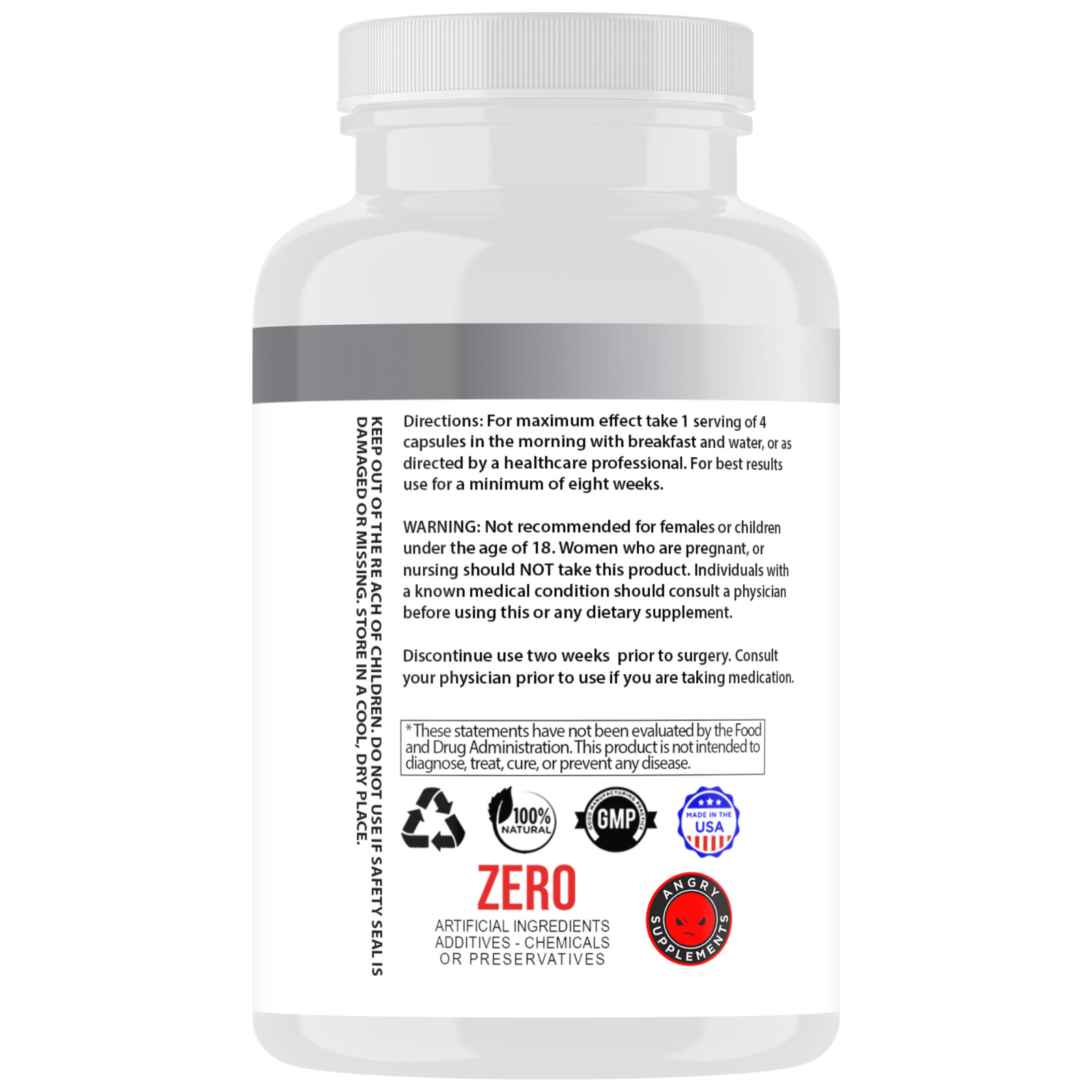 Monster Test CAPS 120CT + Monster PM 60CT Testosteron Booster Sleep Aid Pill 2PK