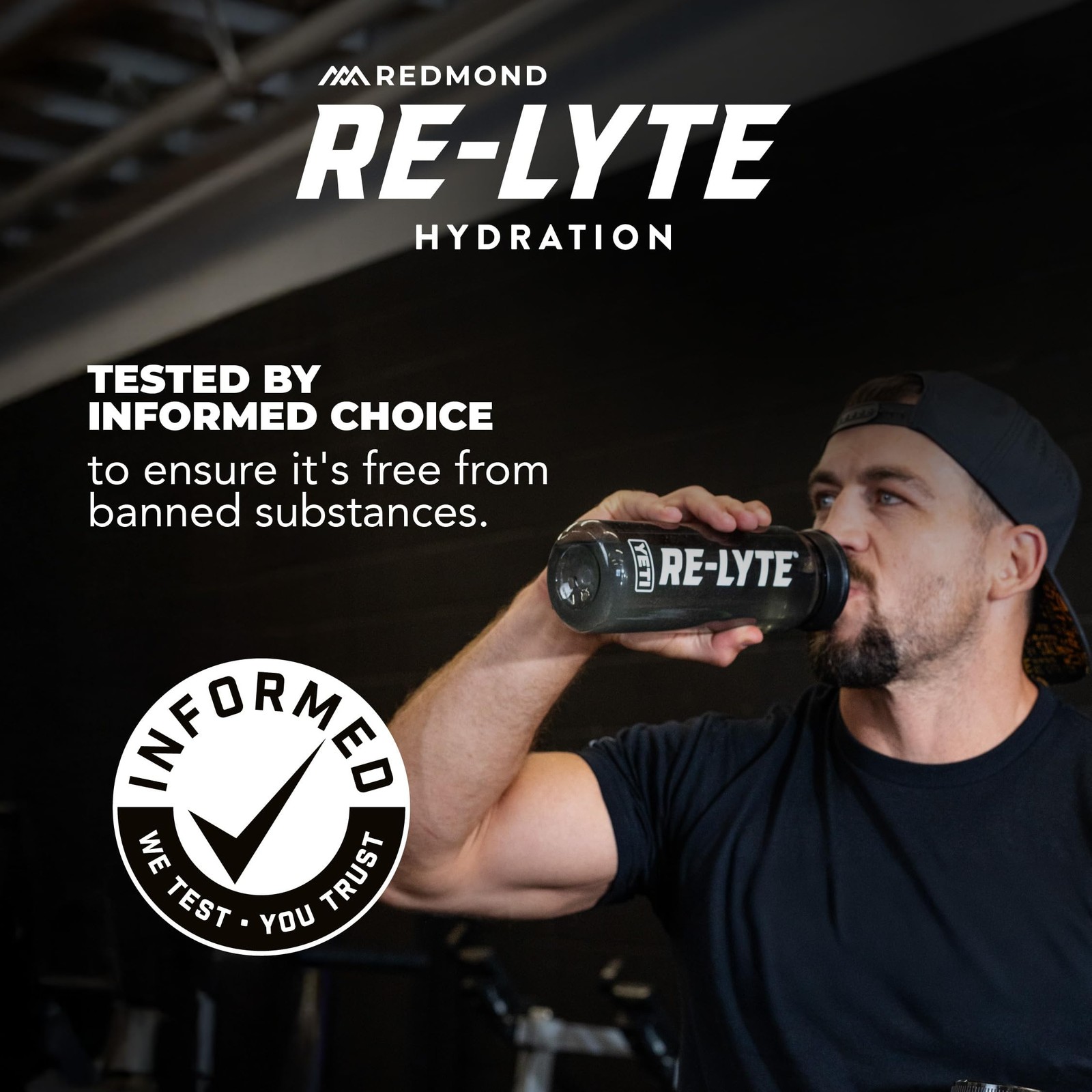 Redmond Re-Lyte Hydration Electrolyte Powder Mix Strawberry Lemonade