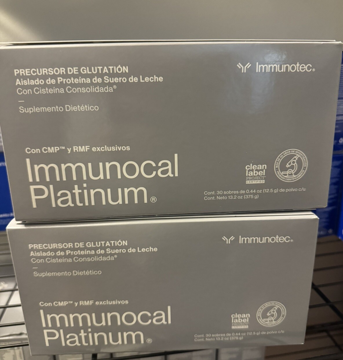 2 Boxes Of Immunocal Platinum With Cmp And Rmf. Exp 2026