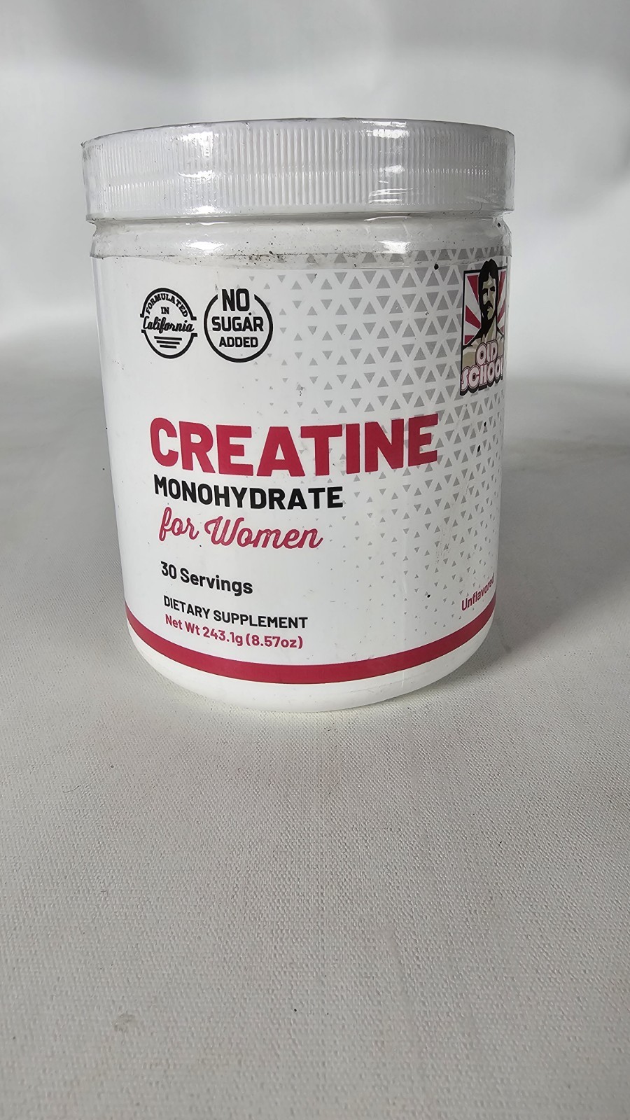 Creatine monohydrate powder For Women 30 Servings 1.1 Ibs Exp: 04/2027