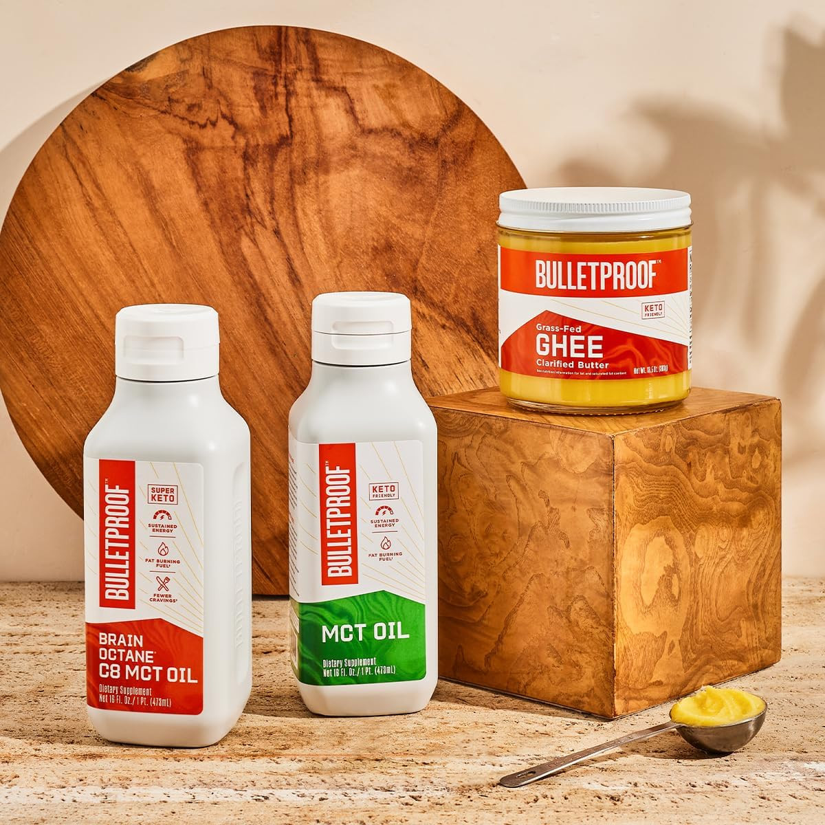 XCT MCT Oil Made with C10 and C8 MCT Oil, Flavorless, 14G Mcts, 16 Fl Oz Bullet