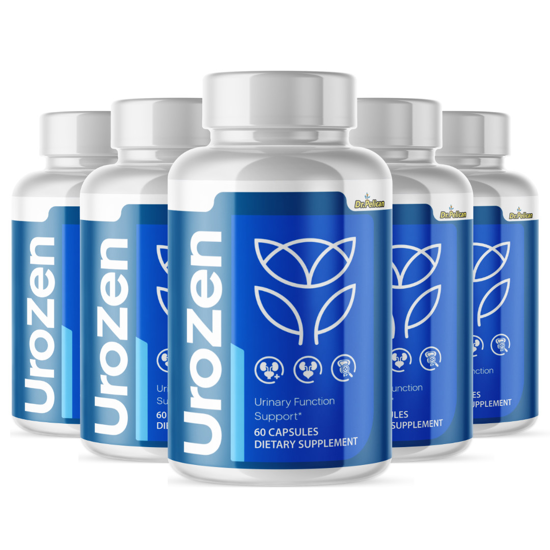 UroZen- Prostate Support- 5 Bottles- 300 Capsules
