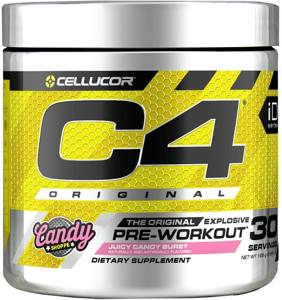 Cellucor C4 Original Pre Workout Powder – 30 Servings – Juicy Candy Burst