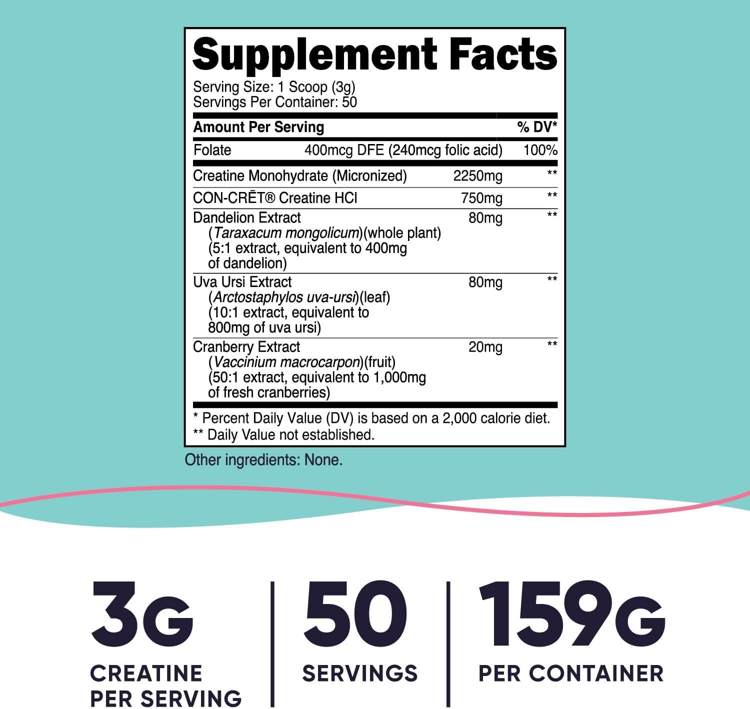 High Quality Micronized Creatine Powder 50 Servings Non GMO Gluten Free