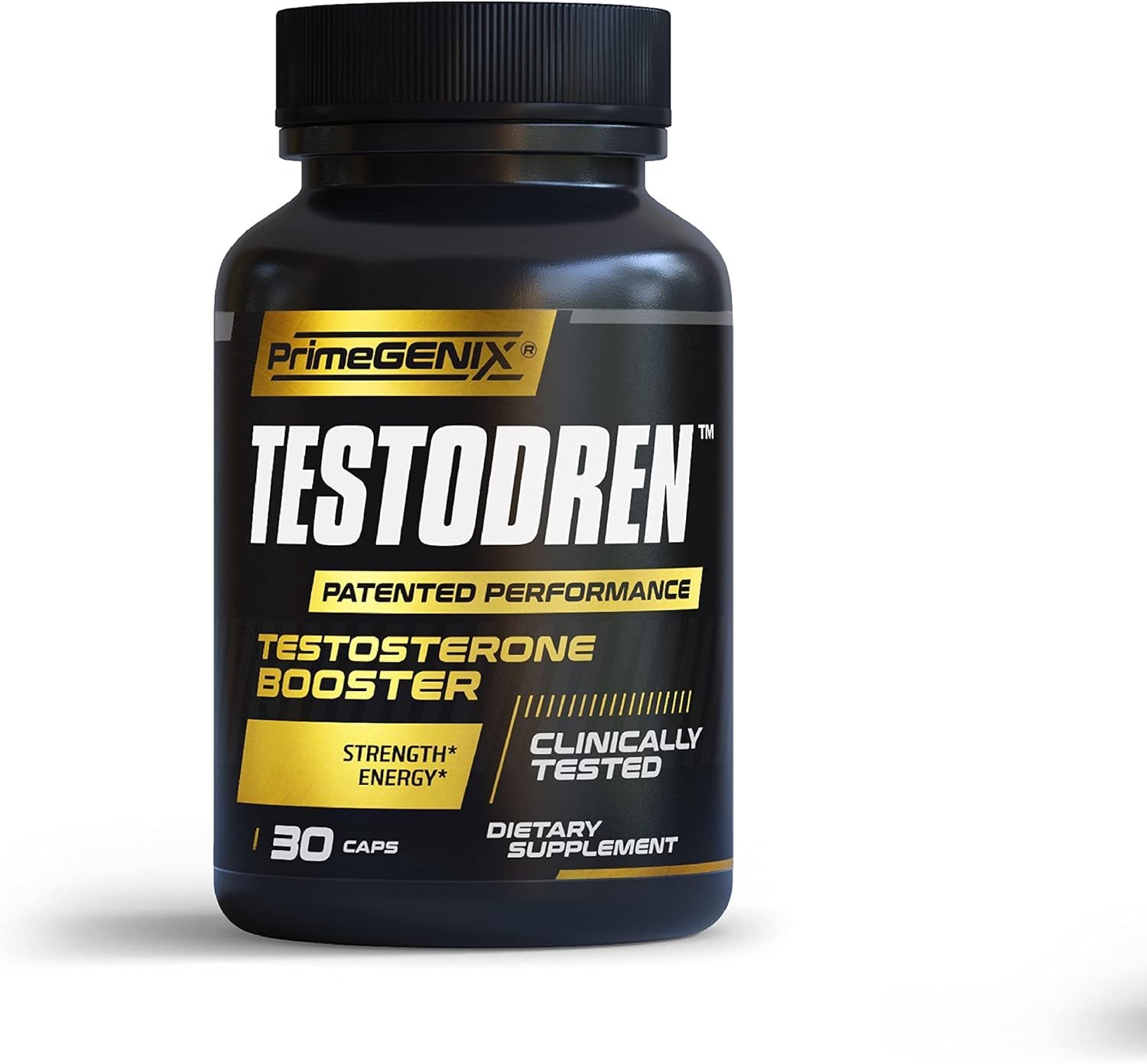PrimeGENIX Testodren, Natural Testosterone Booster, Muscle Builder