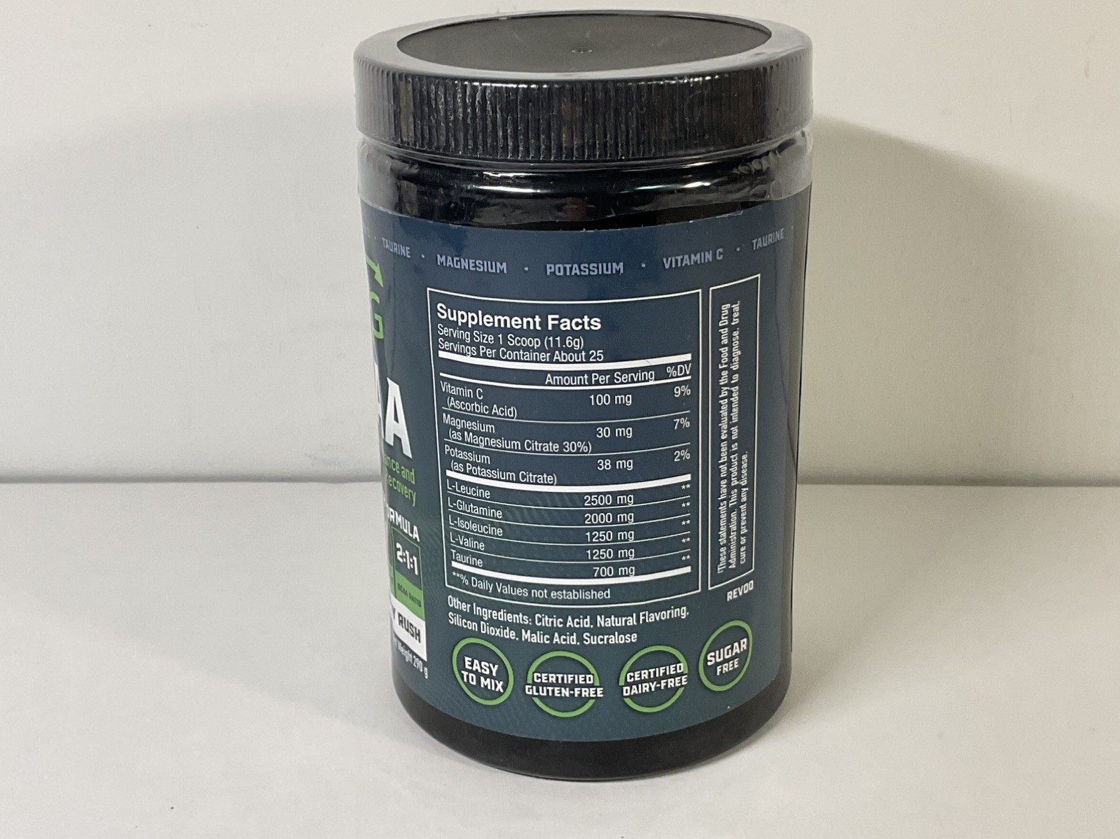 SEALED- Z2G Nutrition BCAA Performance & Recovery , Blue Raz, Powder- 290g