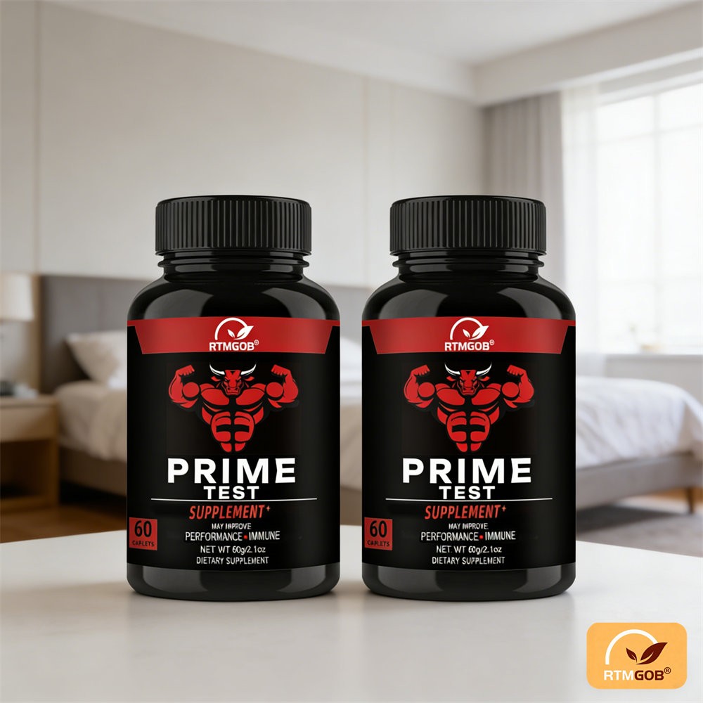 2 PCS PRIME LABS TESTOSTERONE Booster Test Natural Stamina Endurance 60Caplets