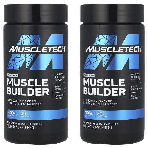 Muscletech Pro Series Muscle Builder – 30 Rapid-Release Capsules – Pack of 2