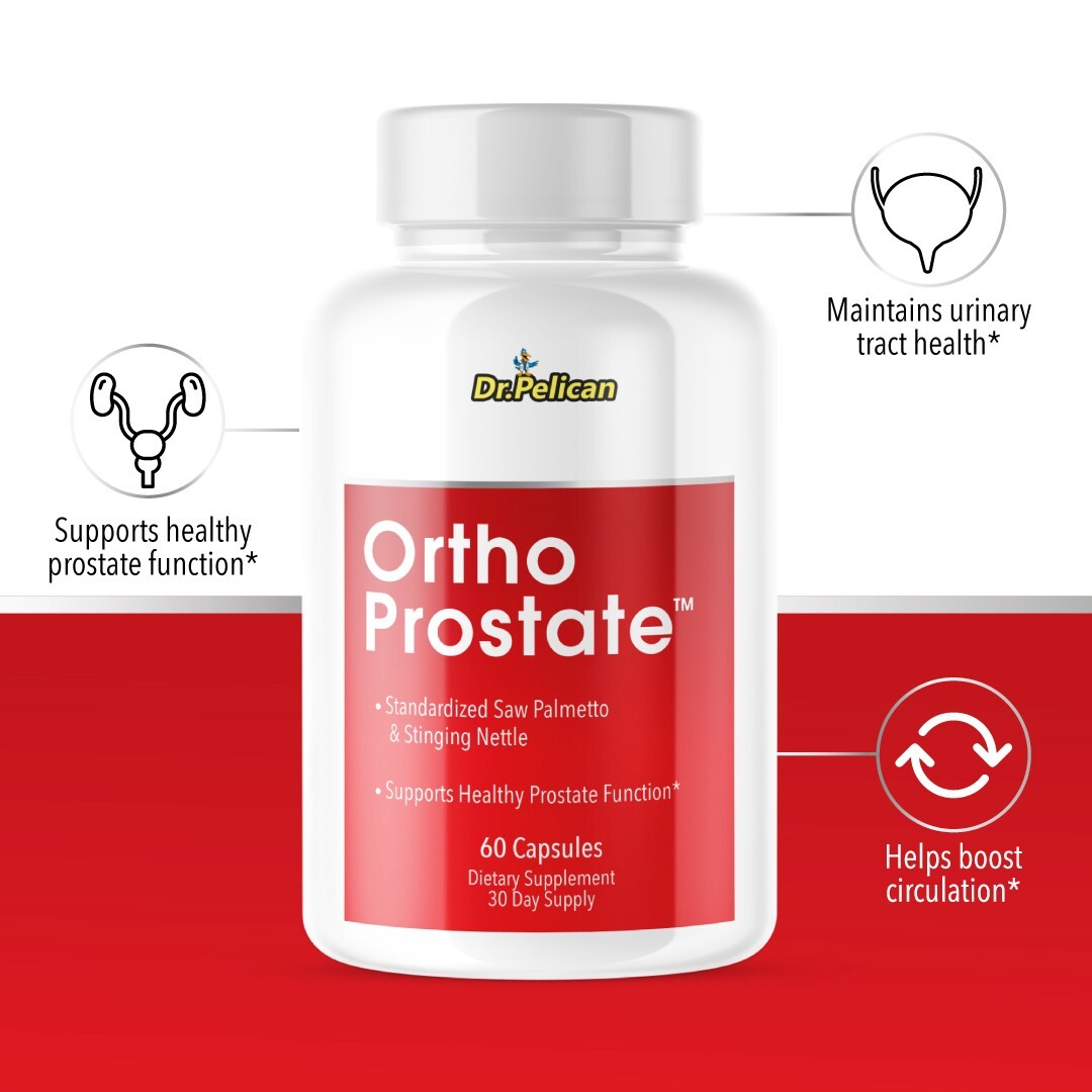 Ortho Prostate- Support Supplement for Men – Urinary & Bladder Health-1 Bottle