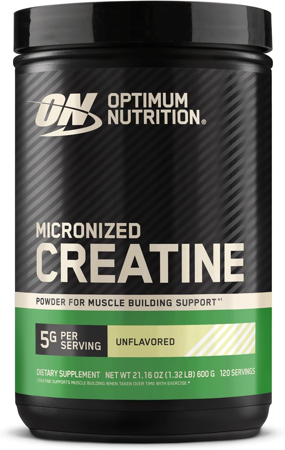 Optimum Nutrition Micronized Creatine Monohydrate Powder, Unflavored