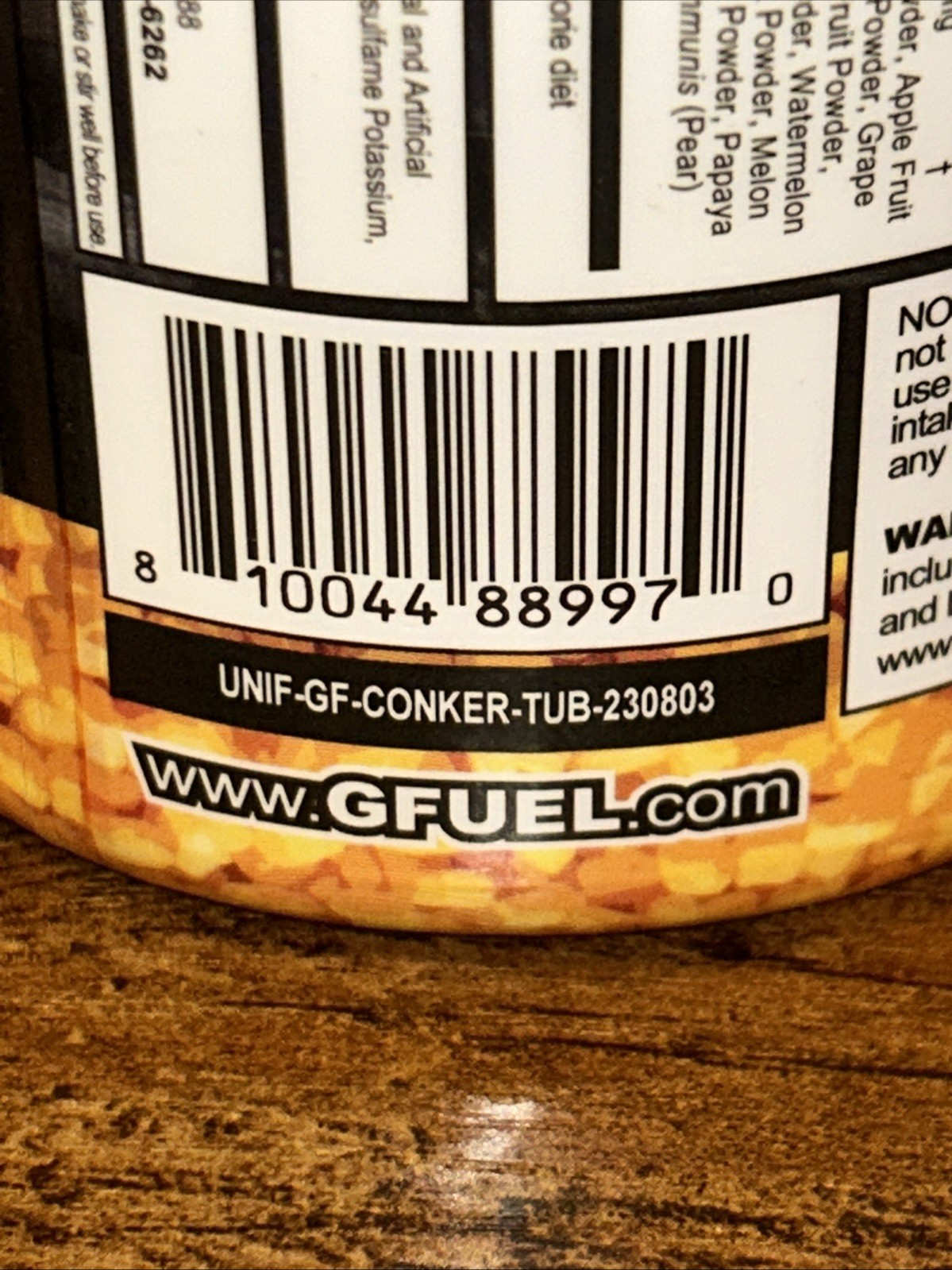 G FUEL Conker’s Bad Fur Day: Mighty Poo Energy Formula (40 Servings) Exp 2028