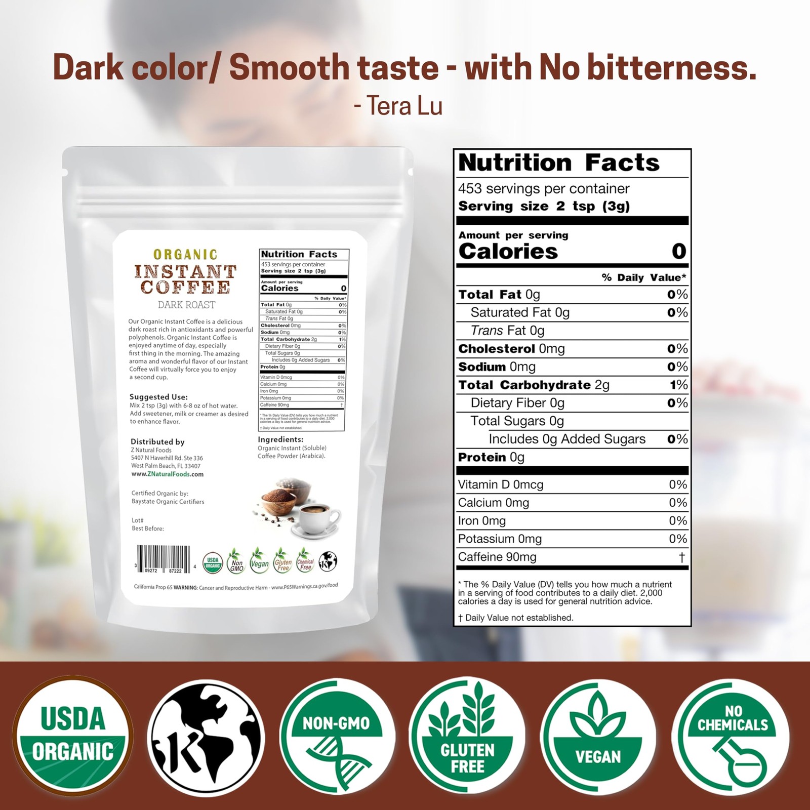 Z Natural Foods Ultra Whey Protein Isolate Powder 1lb Unflavored Unsweetened