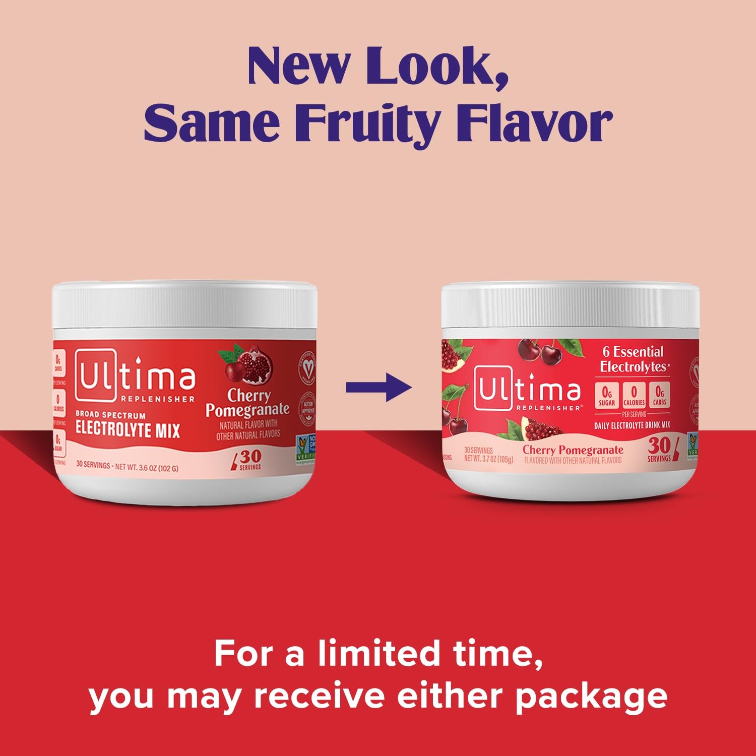 Ultima Replenisher Daily Electrolyte Powder Drink Mix – Sugar Free – Cherry…