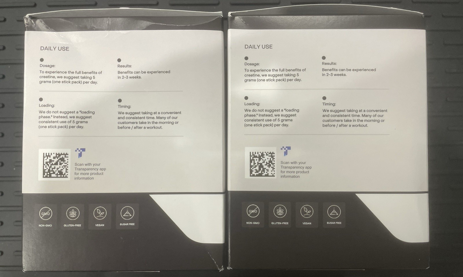 (2) Create – Single Serve Creatine Monohydrate Powder – 5.4g – 60 STICKS 5.71 Oz