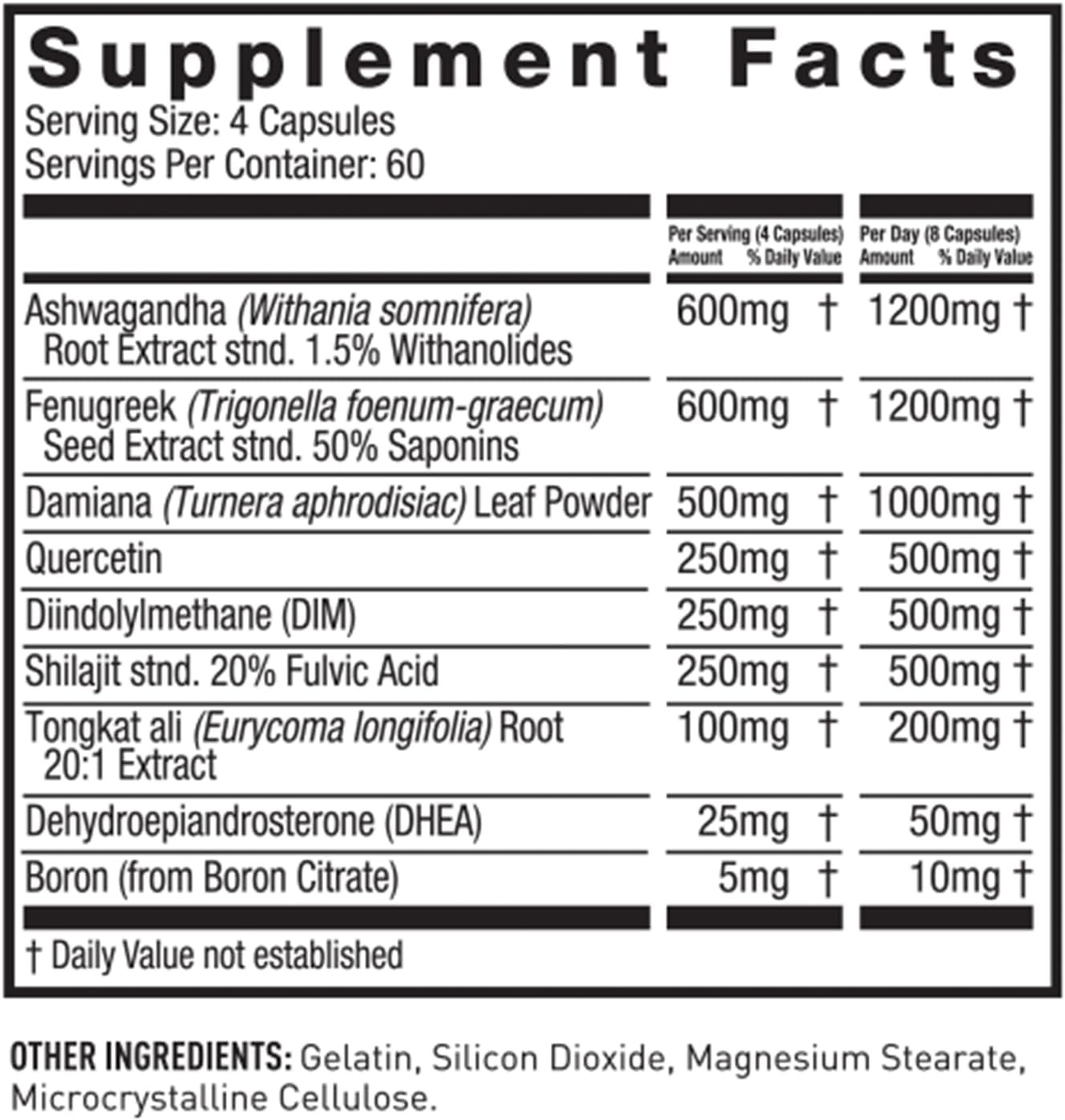 Alpha JYM X Advanced Testosterone Booster – Vitality, Optimization, DHEA, Ashwag