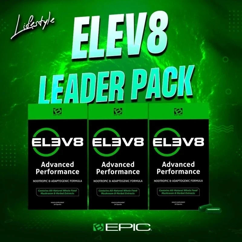 ELEV8 Leader Pack 3 Boxes (90 capsules)-From USA-EXP 2027-Free Shipping-NEW