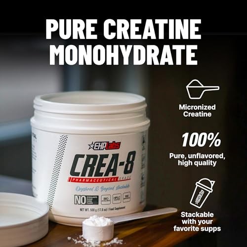 Creatine Monohydrate Powder Micronized 500g 100 Servings Unflavored