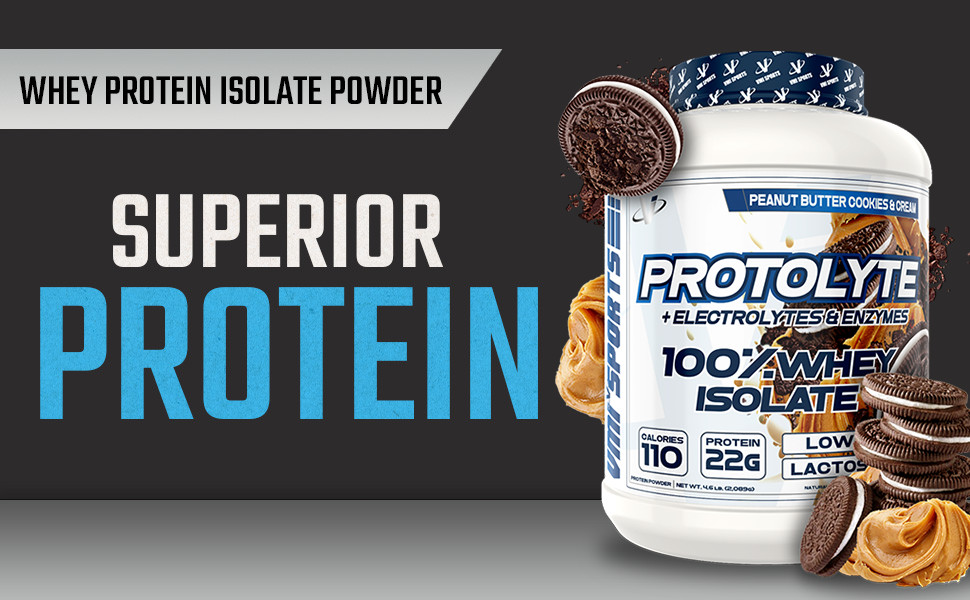 ProtoLyte® 100% Whey Protein Isolate 4.6lb – Peanut Butter Cookies & Cream