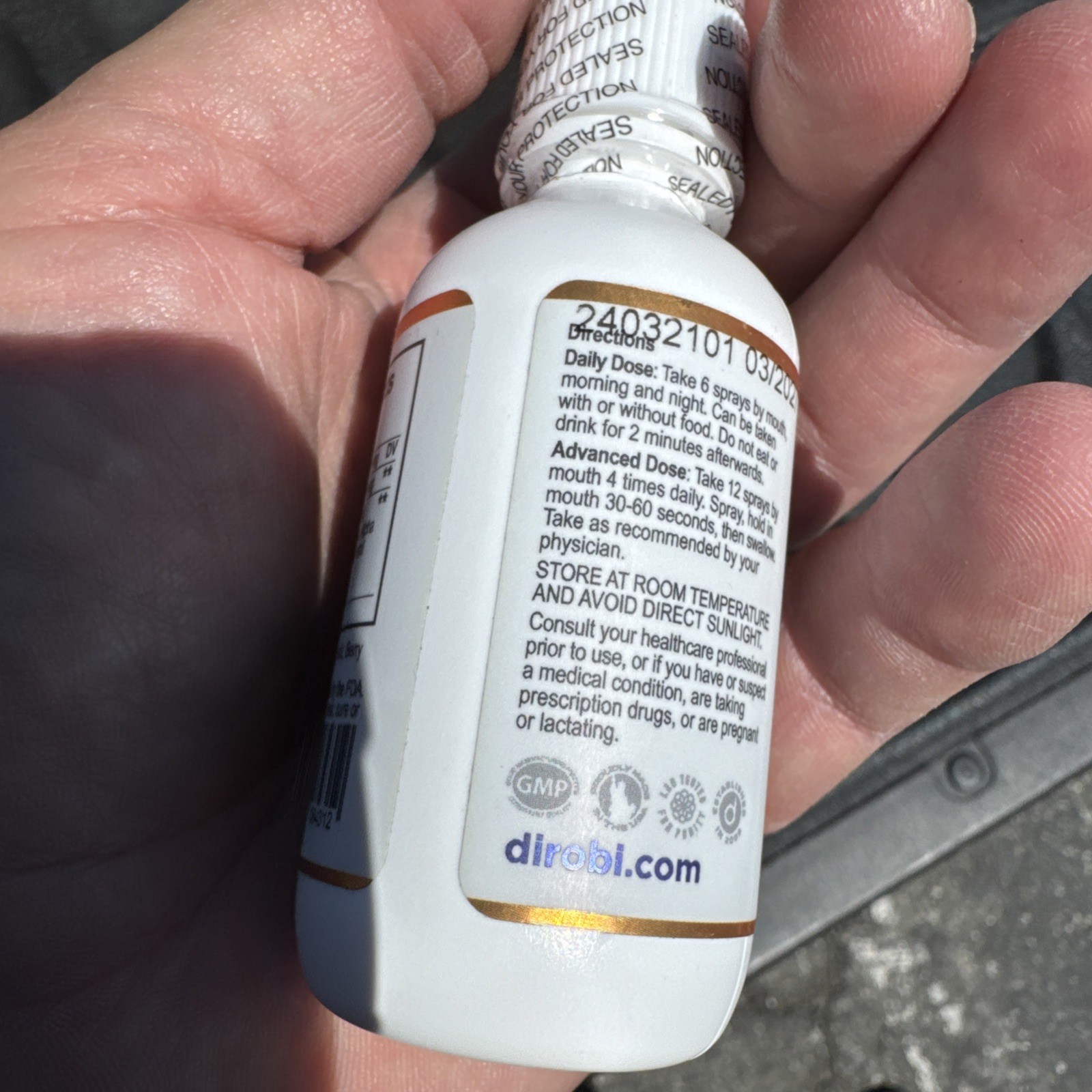LOT OF 4! Mimis Miracle Glutathione Spray Sublingual Antioxidant 2oz Ea Exp 2027