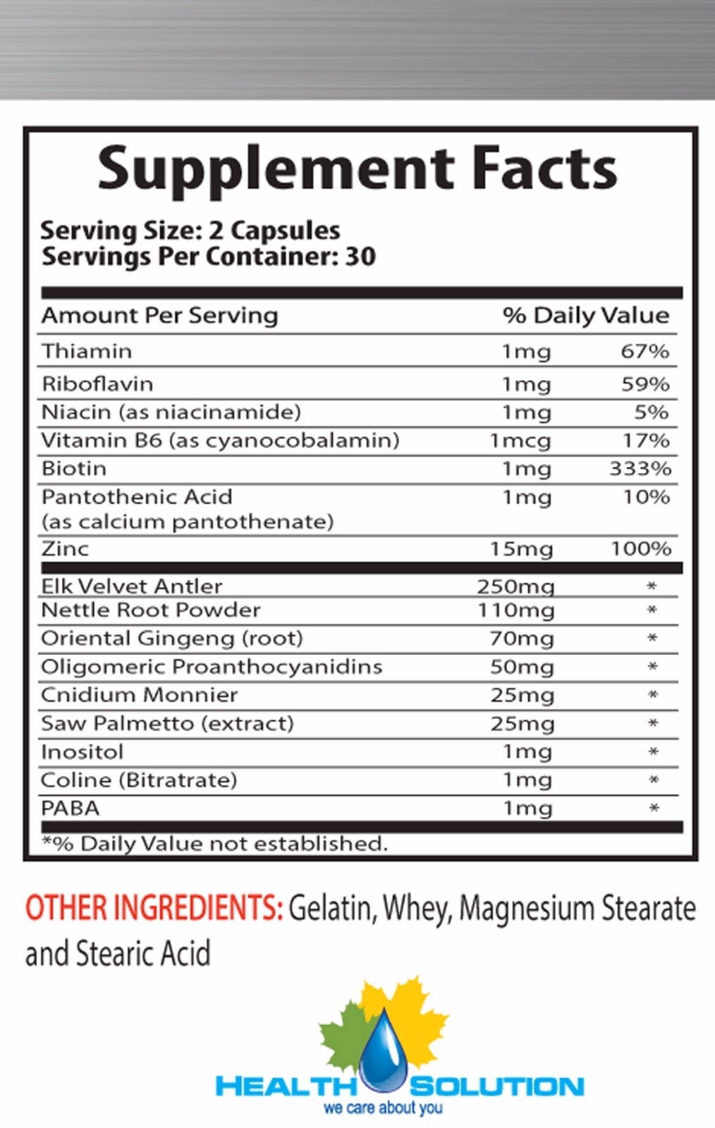 ELK VELVET ANTLER Extra Strength 550 MG – enhance sexual health formula – 3 B