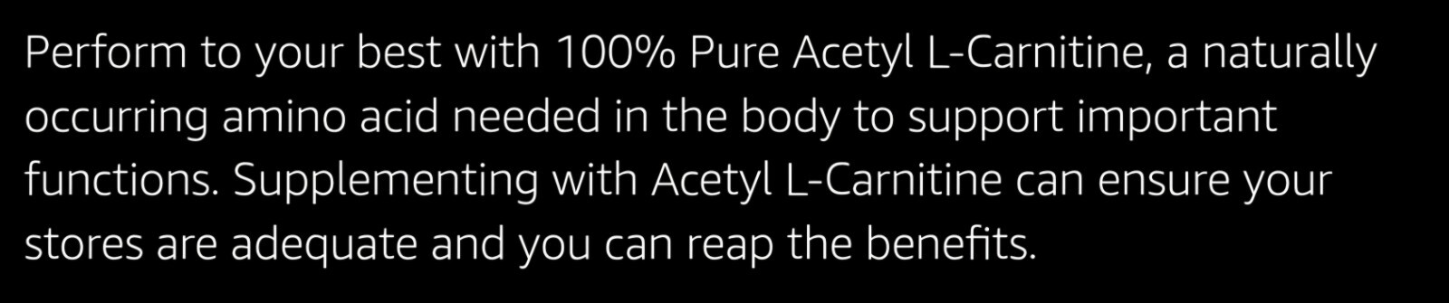 The Vitamin Shoppe ACETYL L-CARNINTINE 240 Capsules ( 240 Servings )BEST BY 5/25