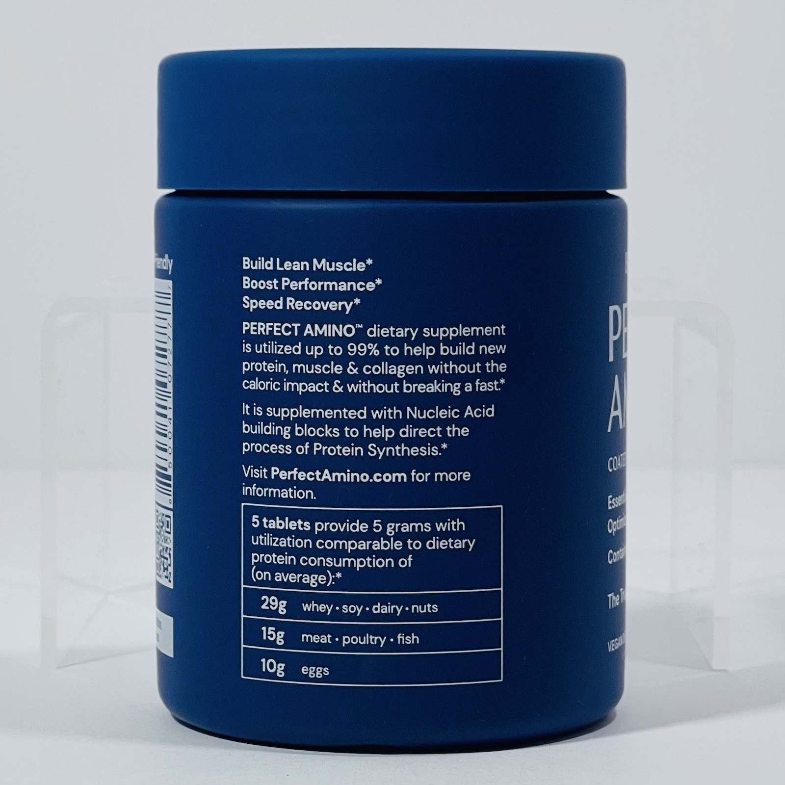 New BodyHealth Perfect Amino 100 Tablets Essential Amino Acid -Best By 08/2028