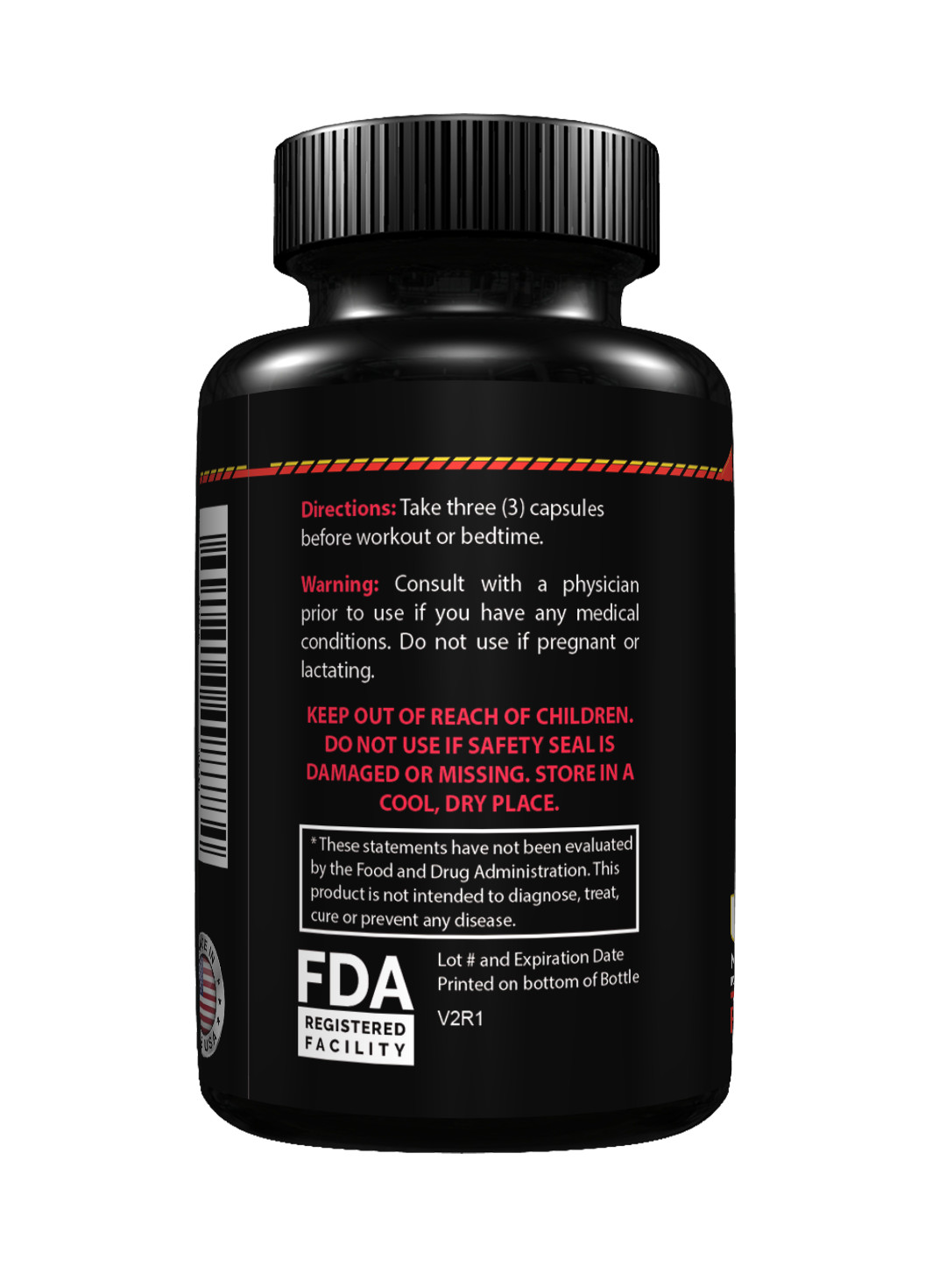 Ultra Testosterone Booster 90 Caplets – Natural Stamina & more Energy Value Pack