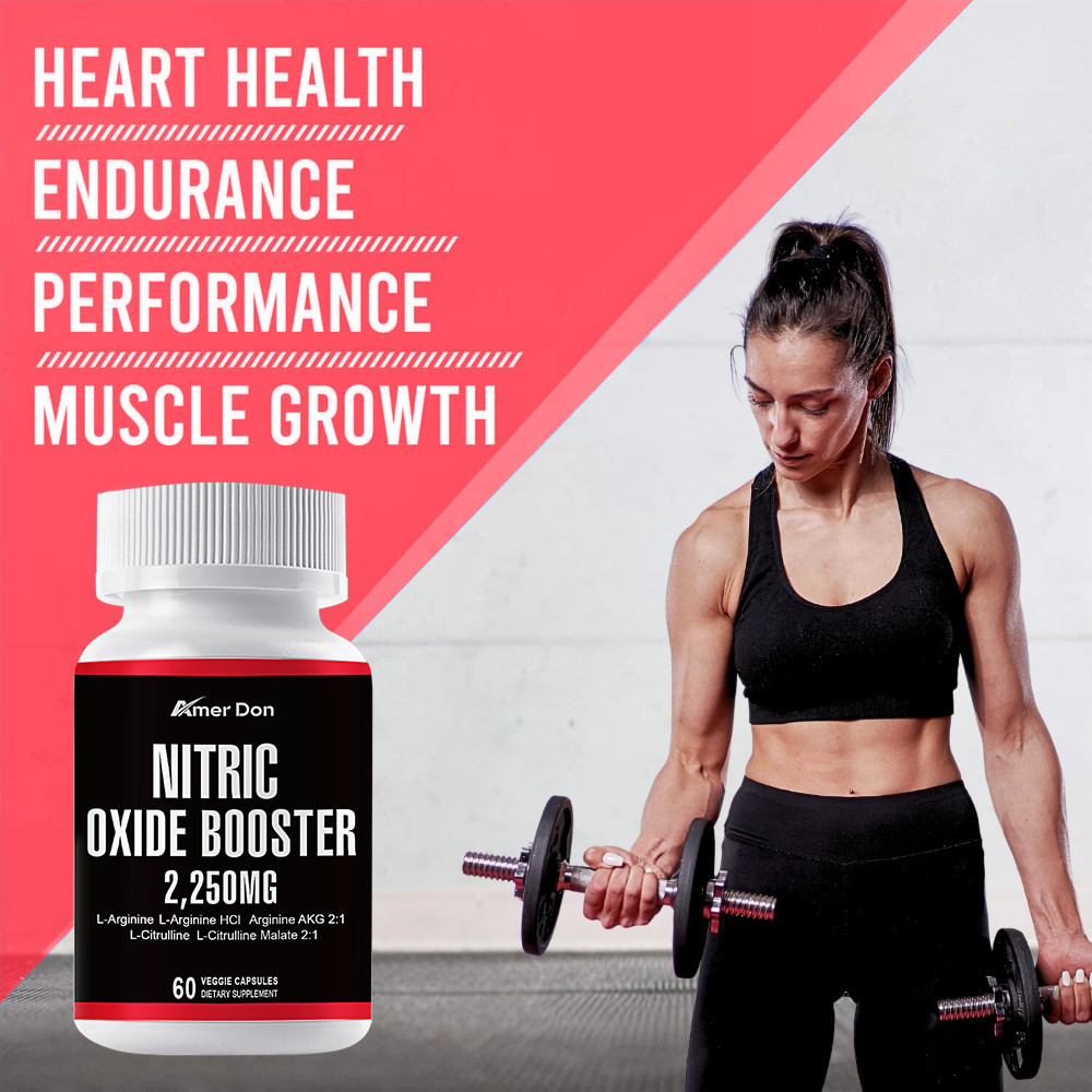 Nitric Oxide & Circulation Boost | L-Arginine, L-Citrulline, Extra Strength