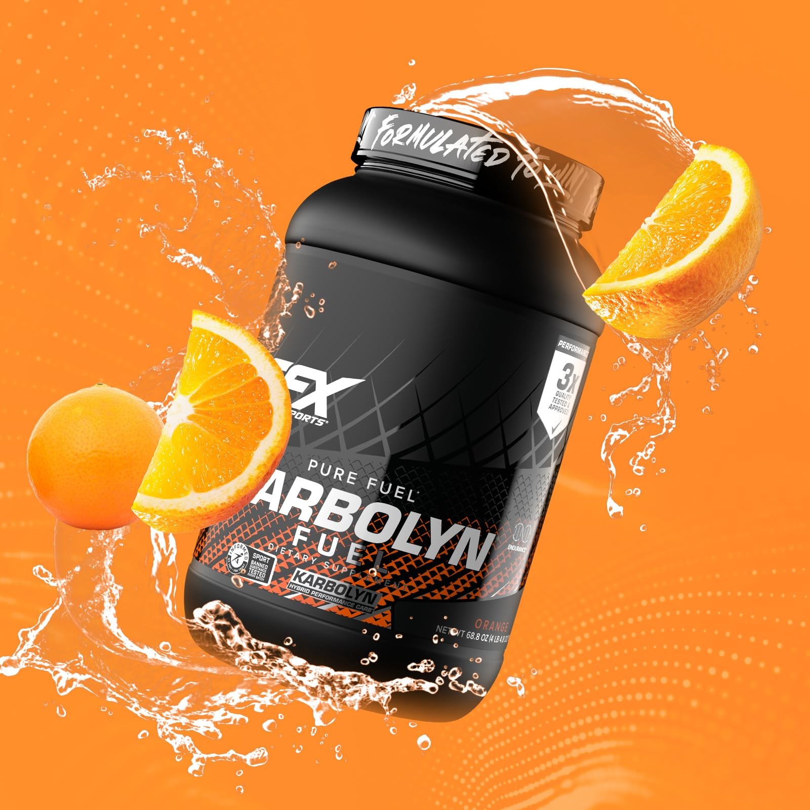 EFX Sports Karbolyn Fuel | FastAbsorbing Carbohydrate Powder | Carb Load, Sus…