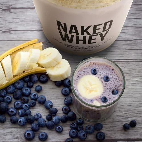 NAKED Whey 1Lb – Only 1 Ingredient, Grass Fed 1 Pound (Pack of 1)