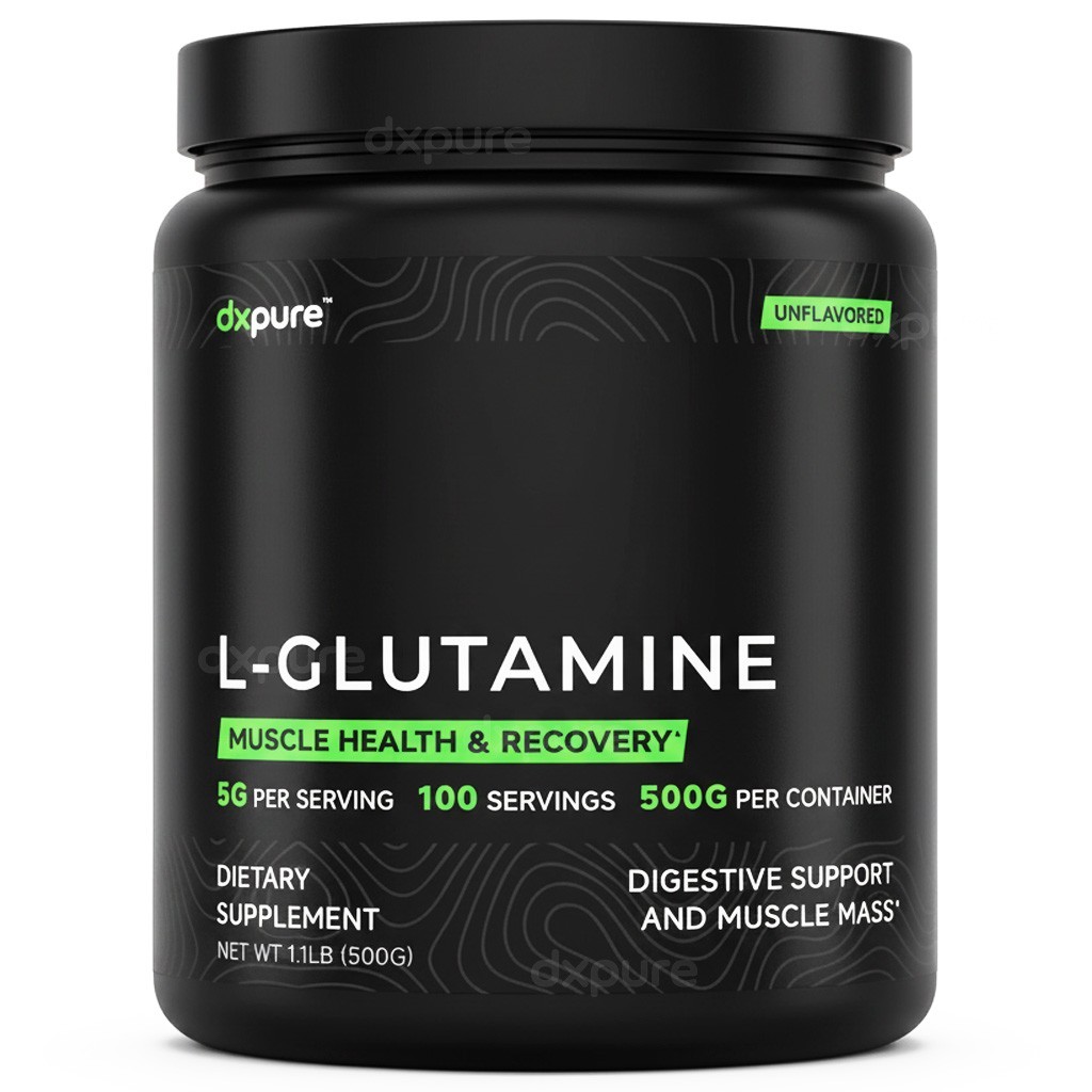 L-Glutamine Powder Workout Recovery 500G – 100 Servings – Unflavored