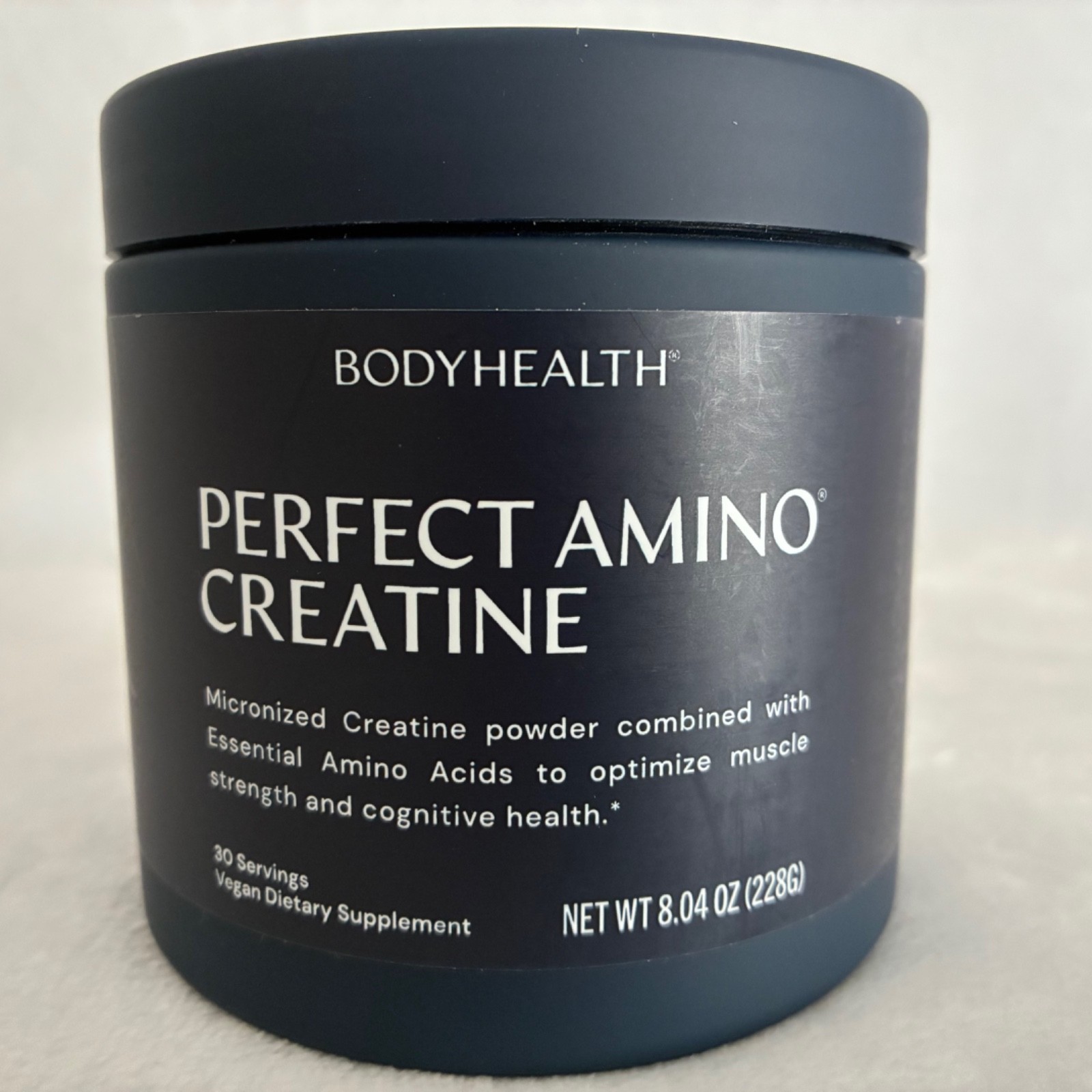 BodyHealth Perfect Amino Creatine Powder 8.04 oz – 30 Servings – Exp 10/2027