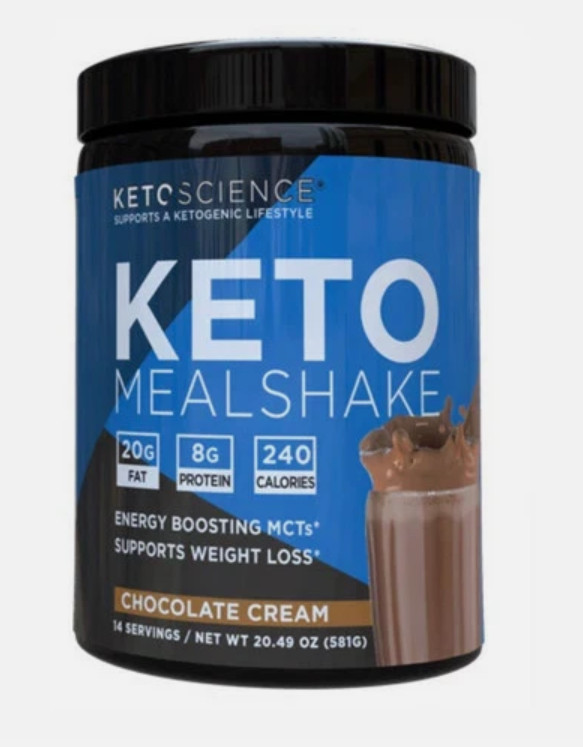 Keto Meal Shake Chocolate Cream 20.49 Oz By Keto Science