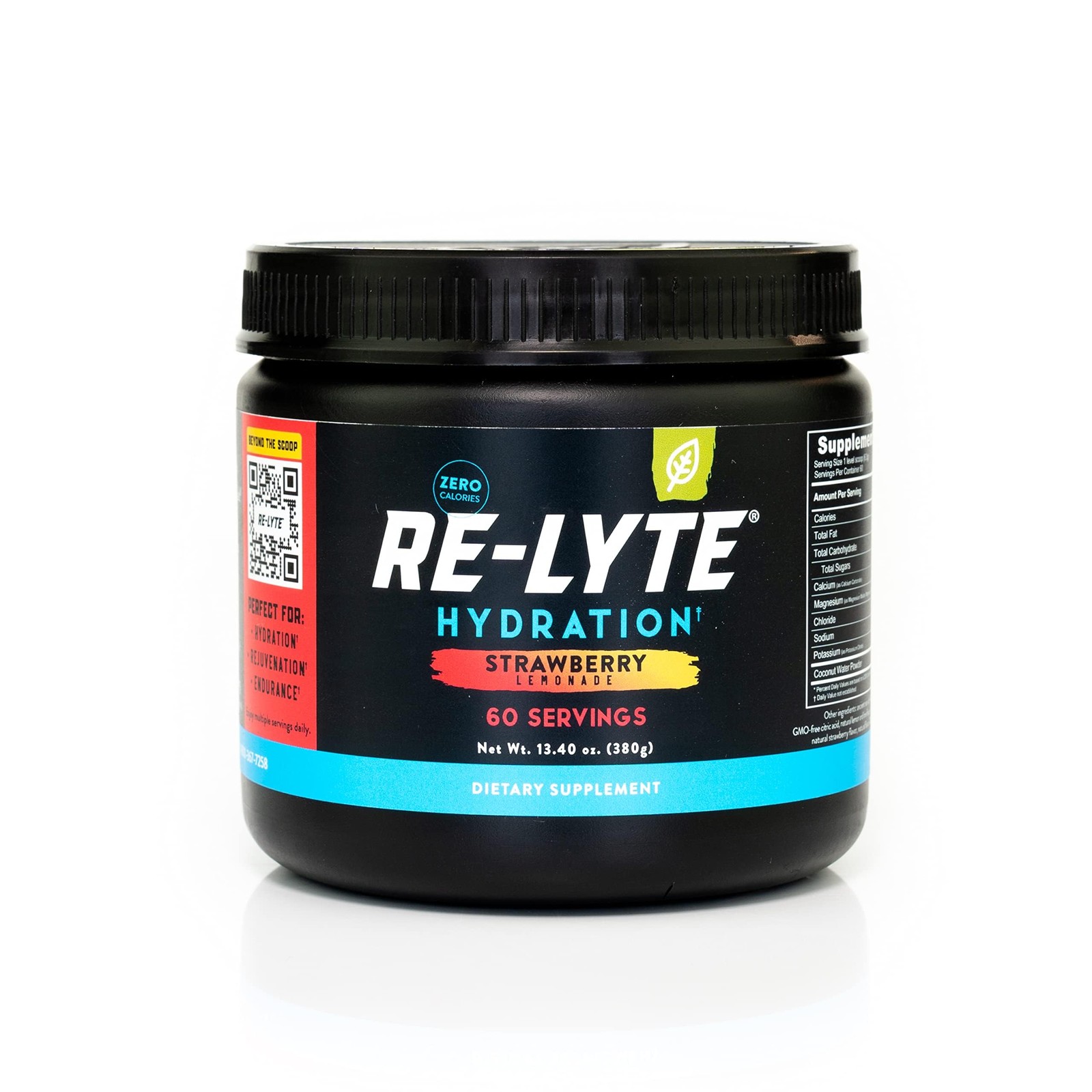Redmond Re-Lyte Hydration Electrolyte Powder Mix Strawberry Lemonade