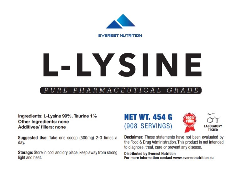 L-LYSINE HCL POWDER LYSINE ESSENTIAL AMINO ACID