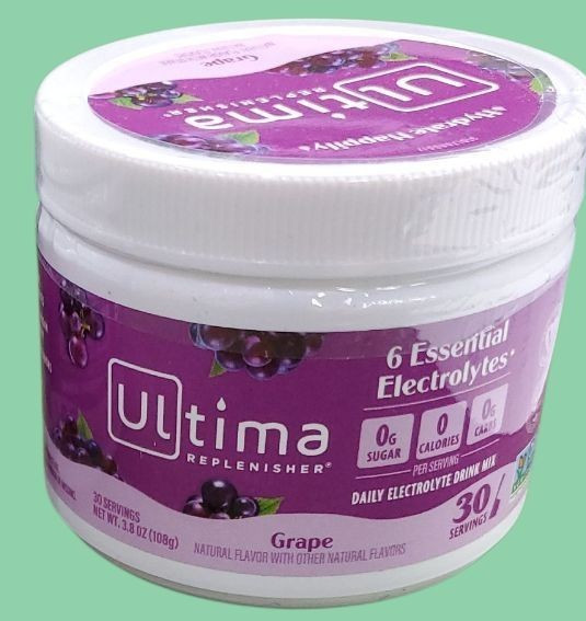 Ultima Replenisher Hydration Electrolyte GRAPE 30 servings EXP. 09/27