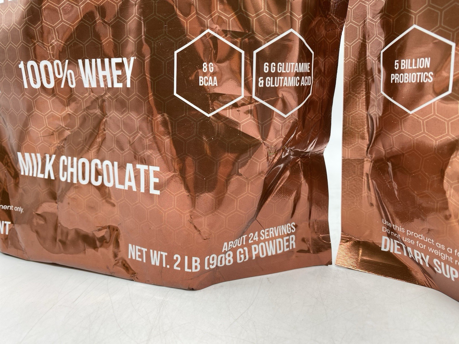 Schinoussa Probiotic Whey Protein Powder – Grass-Fed – Chocolate – 2 Pack